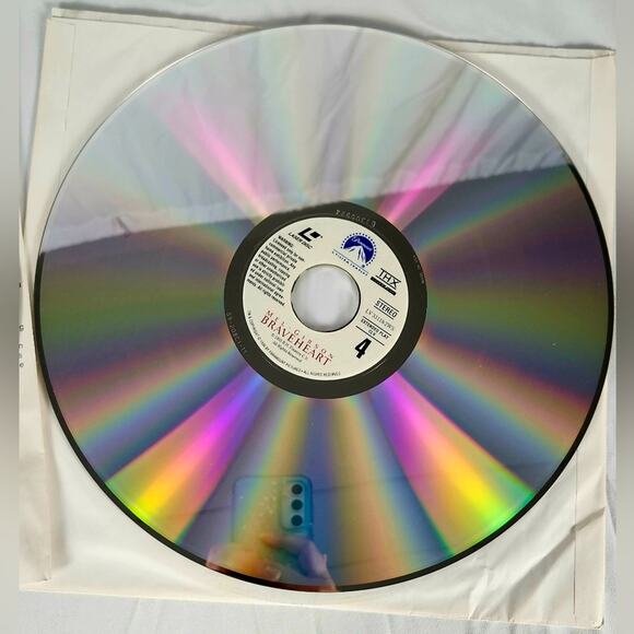 BLACK FRIDAY SALE Laser Disc Movie Set Braveheart Wide-screen edition VINTAGE - Picture 12 of 15